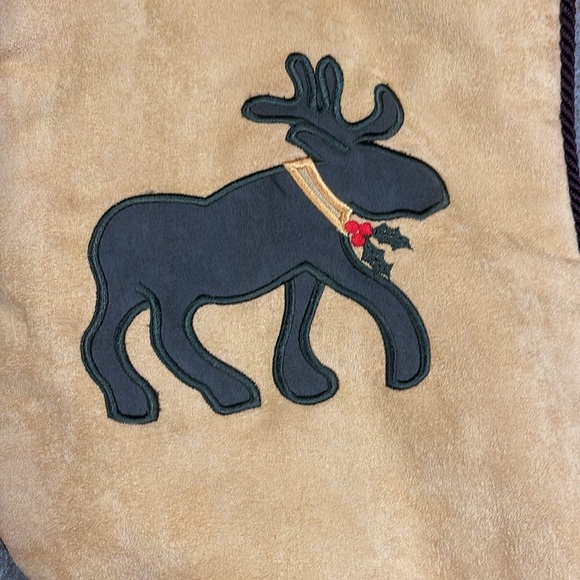 Moose Christmas Stocking - Picture 2 of 11